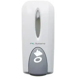 P + L Systems Washroom Toilettensitzreiniger Spender weiss Spender (Dispenser) für Toilettensitz-Reiniger