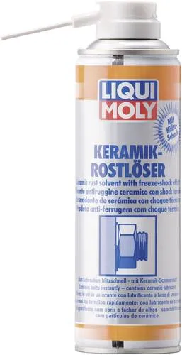 Liqui Moly 1641 Rostlöser 300ml - High-Tech-Rostlöser für festgerostete Teile, mit hervorragendem Kriechvermögen und Keramikpartikeln für effektive Schmierung. Ideal für Schrauben, Bolzen und bewegliche Teile.