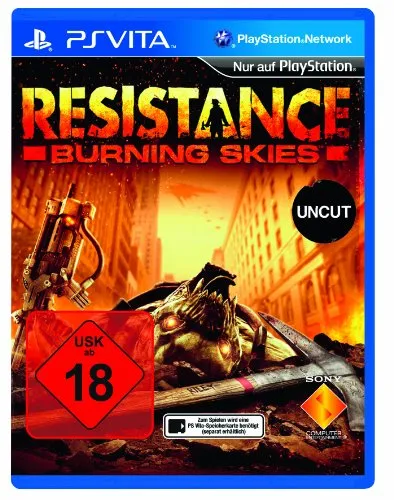 Resistance: Burning Skies - [PlayStation Vita] - Ego-Shooter für Sony PlayStation Vita, erlebe packende Action und fesselnde Story im Handheld-Format.
