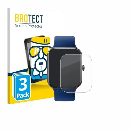 BROTECT Schutzglas für Decathlon CW500 M (3 Stück) Schutzfolie Panzer Folie Glas [Extrem Kratzfest 9H, Anti-Fingerprint, Ultra-Transparent]