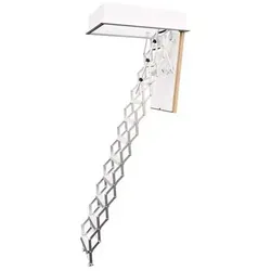 Roto Scherentreppe miniLine EI2 30 - Sicherer Zugang mit Feuerwiderstand – perfekte Lösung für schwer erreichbare Bereiche. Robuste Konstruktion und einfache Handhabung durch patentierte Scherenmechanik. Ideal für Sicherheit und Funktionalität in Ihrem Zuhause.