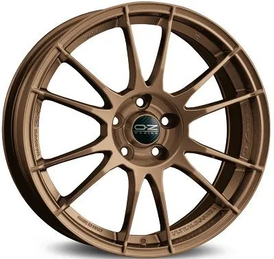 OZ Ultraleggera 8x18" Matt Bronze Alufelgen - Felgen in sportlichem Doppelspeichendesign, ideal für optimales Fahrverhalten und individuelle Fahrzeuggestaltung. Perfekt für Tuning und Motorsport.