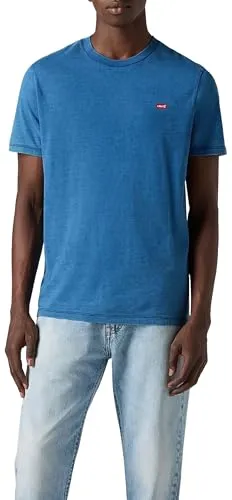 T-Shirt "ORIGINAL HM TEE", Gr. M, true indigo - Klassisches Herren-T-Shirt von Levi's, hüftbedeckend und aus elastischem Jersey für höchsten Tragekomfort und vielseitige Looks.