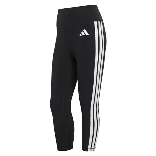 adidas OPT Tights Damen - Schwarz-Weiß, Größe XS - Damen Tights in ¾ Länge für optimalen Tragekomfort. Die innovative AERO.RDY-Technologie sorgt für ein angenehmes, trockenes Gefühl, ideal für sportliche Aktivitäten.