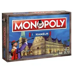 Monopoly - Hameln inkl. Top Trumps Grimms Märchen - Gesellschaftsspiel, erlebe die faszinierende Stadt Hameln und genieße zusätzlich die beliebten Top Trumps Grimms Märchen für noch mehr Spielspaß!