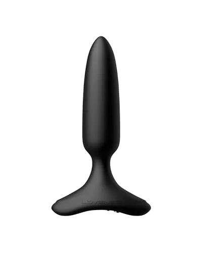Lovense Hush 2 Butt Plug XS - 25 mm Vibration Schwarz - Anale Sexspielzeuge für Unisex, Körpersicheres Material und kraftvolle Vibration für intensives Vergnügen.