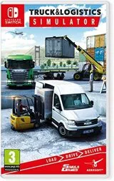 aerosoft Truck & Logistic Simulator Nintendo Switch - Konsolen-Spiel für Nintendo Switch, erlebe realistische Logistik-Simulation mit vielfältigen Fahrzeugen und spannenden Koop-Missionen im Multiplayer!