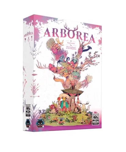 Skellig Games SKE48300 Arborea - Strategisches Brettspiel - Gesellschaftsspiele; Kennerspiele mit flexibler Gestaltung, ideal als Geschenk für Brettspielfans und Strategie-Liebhaber.