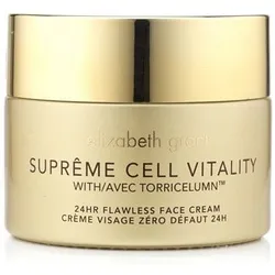 ELIZABETH GRANT Supreme Cell Vitality 24h-Face Cream 100ml - Sonstige Make-Up-Artikel, 24h feuchtigkeitsspendende Tagescreme mit Anti-Aging Krokus-Extrakt für jugendlich wirkende Haut und Schutz vor Umweltstressoren.