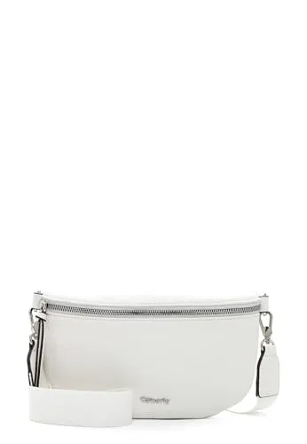 Tamaris Umhängetasche TAS Alessia 30817 - Elegante Damen Umhängetasche in Uni white, perfekt für Abend-Events. Schlichtes Design und ideal für die Essentials. Maße: 24,5 x 16 x 2 cm