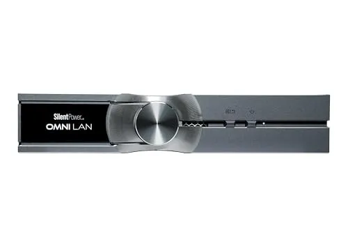 SilentPower | Omni LAN | Optically Isolated Audiophile Network Switch - All-in-one, Plug-and-Play Solution, Purpose-Built to Eliminate Noise from Network Signals - 3 Individual Stages of Isolation