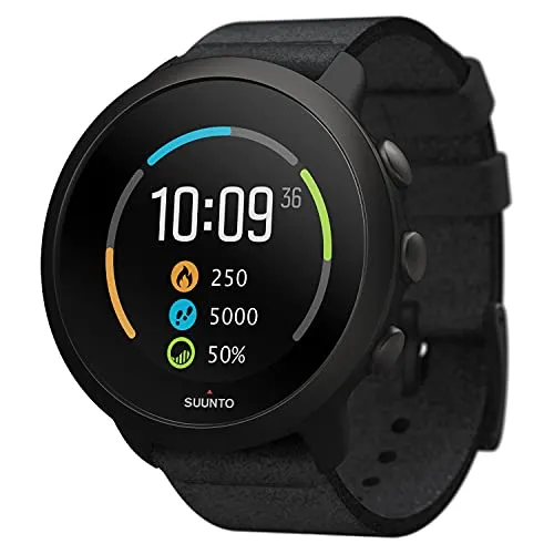 Suunto 3 GPS-Sportuhr mit Herzfrequenzmessung am Handgelenk, 24/7 Activity Tracker und Regenerationsüberwachung