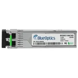 BlueOptics SFP-1G-ZX-120KM kompatibler Transceiver für QNAP - Hochgeschwindigkeits SFP-Transceiver für Singlemode Glasfaser-Netzwerke. Unterstützt bis zu 100 km Distanz mit hoher Zuverlässigkeit und 5 Jahren Garantie. Ideal für professionelle Netzwerkinstallationen.