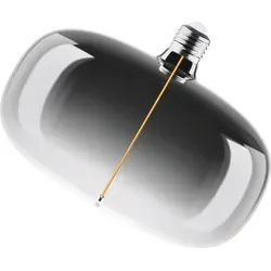 OSRAM Vintage 1906 Big Elipse - Dimmbare LED-Lampe - Energiesparlampe im Smoke Design mit 4 W und 60 lm, ideal für stimmungsvolle Beleuchtung und dekorative Einbauten. Sofortige 100% Helligkeit ohne Aufwärmzeit.
