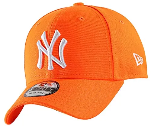 New Era New York Yankees Neon Pack Orange 9Forty Verstellbare Kappe - Einheitsgröße - Offizielle 9Forty Kappe von New Era für echte Fans. Stylisches Design mit gebogenem Schirm und gesticktem Team-Logo. Verstellbar für perfekten Sitz und aus robustem Material gefertigt.