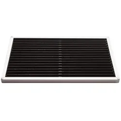 RiZZ - Fußmatte door-line, 58 × 36 cm, silber