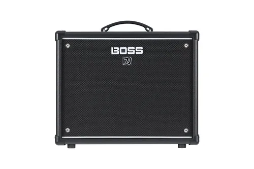 Boss Katana 50 Gen 3 B-Stock - B-Stock, 50-Watt E-Gitarren Combo-Verstärker mit 12-Zoll-Lautsprecher, 12 Verstärkercharakteren und integrierten Effekten; ideal für kreative Musiker und Studioaufnahmen.
