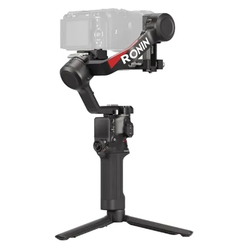 DJI RS 4 Gimbal-Stabilisator - Professioneller 3-Achsen Gimbal für DSLR- und spiegellose Kameras mit Teflon-Achsenarmen für ultrapräzises Ausbalancieren und einer Nutzlastkapazität von 3 kg.