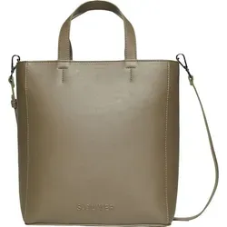 s.Oliver Handtasche Schultertasche Shopping Bag Brown taupe - Stylische Handtasche in modernem Design, vielseitig tragbar als Schultertasche oder Handtasche. Mit geräumigem Hauptfach und elastischem Flaschenhalter – ideal für Alltag und Ausflüge.