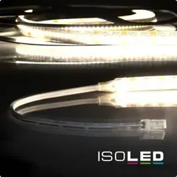 ISOLED LED CRI930 MiniAMP Flexband 24V 12W 3000K - LED-Lampe mit warmweißem Licht, ideal für Innenräume. Selbstklebend und einfach zu montieren, sorgt für eine hohe Farbwiedergabe von 90-100 Ra.