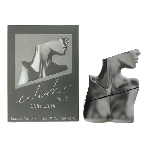 Billie Eilish Eilish No 2 Eau de Parfum 30ml Spray - Damenduft mit holzig-würziger Note, perfekt für Damen und Herren. Ein geheimnisvoller, dunkler Duft mit Kopfnoten von kandierten Blüten und Mandarine.