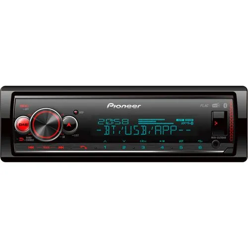 Pioneer MVH-S520DAB - 1DIN Autoradio mit RDS und DAB+, Bluetooth und Freisprecheinrichtung, individuelle RGB-Beleuchtung für personalisierte Fahrfreude