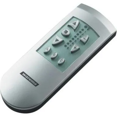 Warema Sonnen EWFS Handsender 2035342 - Fernbedienung für Markisen und Überdachungen, 8-Kanal mit 25 m Reichweite, ideal für komfortable Steuerung von Außenbeschattung.