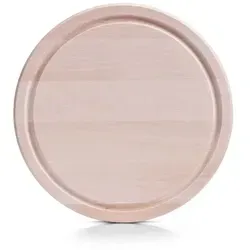Steakteller Ø 25 cm Holz Braun