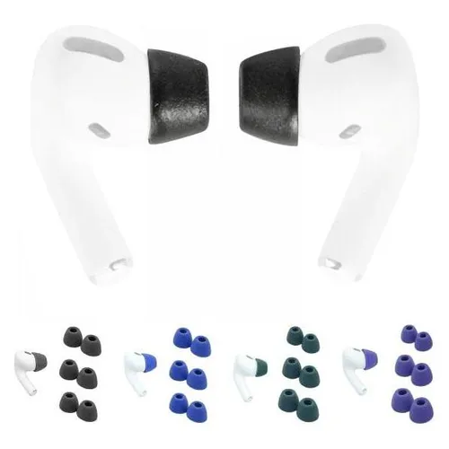 Comply TrueGrip Ohrstöpsel für AirPods Pro Gen 1 & 2 – Electric Blue, Größe L - Kopfhörer Ohrpolster mit Comply Schaumstoff für höchsten Komfort und perfekten Sitz. Reduziert Umgebungsgeräusche für ein optimales Hörerlebnis, ideal für Musik und Podcasts.