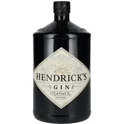 Hendrick's Small Batch Handcrafted Gin - 1,75 Liter - Gin mit einzigartigem Rosen- und Gurkenaroma, perfekt für besondere Cocktails und Genussmomente.