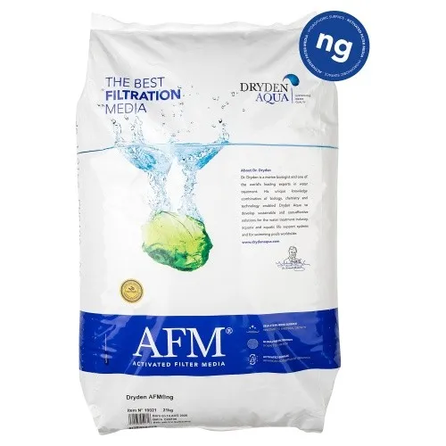 Bayrol DRYDEN AFM Filterglas Next Generation Grade 2 21 kg - Poolzubehör mit 30% verbesserter Filterleistung und kristallklarem Wasser. Hergestellt aus recyceltem Glas, reduziert Chlorverbrauch und sorgt für gesündere Luft.