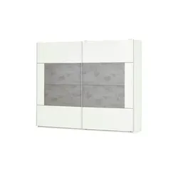 Primo Schwebetürenschrank  2-türig   ¦ weiß ¦ Maße (cm): B: 270 H: 225 T: 60.0