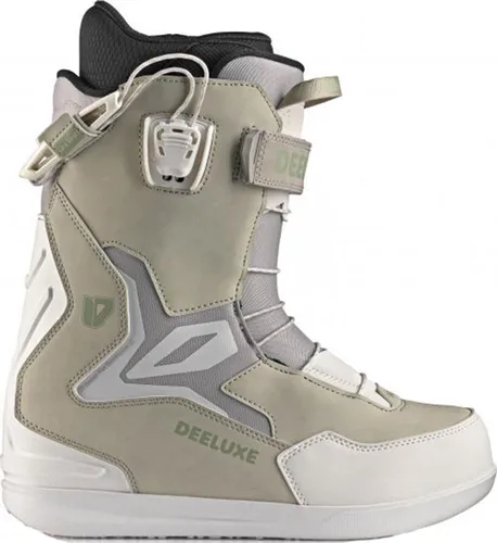 DEELUXE ID TEAM Boot 2026 barley green - 43 - Der DEELUXE ID TEAM Boot 2026 barley green - 43 vereint legendären Style mit moderner Performance. Ideal für Snowboarder, die Wert auf Komfort und Kontrolle legen. Die hochwertige Quantum-Sohle sorgt für ein direktes Fahrgefühl und reduziert Vibrationen.