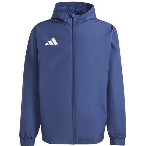ADIDAS Herren Jacke Entrada26 Allwetterjacke – Wetterfest und strapazierfähig - Die Entrada26 Allwetterjacke bietet optimalen Schutz bei wechselhaften Bedingungen. Hergestellt aus robustem Material, überzeugt sie durch ihre normale Passform und eignet sich perfekt für Training und Freizeit.