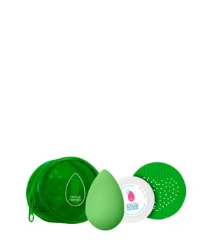beautyblender Bio Pure Besties Blend & Cleanse Starter Set - 4-teiliges Pinselset mit nachhaltigem BioPlush™-Schaum, veganem Blendercleanser und limitierter Reinigungsmatte, ideal für umweltbewusste Schönheitsliebhaber.