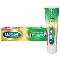 Corega Ultra Haftcreme Starker Halt + Frische für Zahnersatz - Erleben Sie starken Halt und frischen Atem mit der Corega Ultra Haftcreme. Sie sorgt für einen sicheren Sitz der Prothese und schützt vor störenden Speiseresten. Ideal für den täglichen Gebrauch.