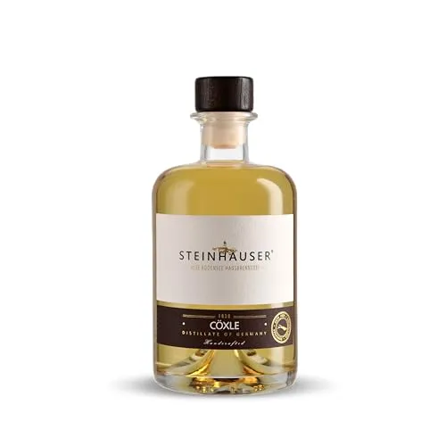 Steinhauser Cöxle 500ml - Mild und Fruchtig aus Bodensee Äpfeln - Likör aus sonnenverwöhnten Cox Orange Äpfeln der Bodensee Region, ideal für fruchtige Cocktails oder pur genossen.