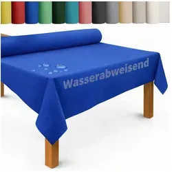 DecoHomeTextil Tischdecke Rolle Vliesstoff wasserabweisend blau 100 cm x 2500 cm - Hochwertige Tischdecke aus Vliesstoff in Blau, wasserabweisend und ideal für vielseitige Anwendungen. Perfekt für Feste und den täglichen Gebrauch.
