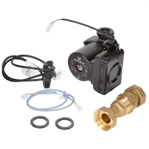 Remeha Kesselkreispumpe Extern Quinta Ace, Grundfos UPM L 25-105 - Effiziente Kesselkreispumpe für die Rücklaufmontage. Mit PWM-drehzahlgeregelter Technologie passt sie sich optimal an den Heizbedarf an. Inklusive Anschlusskabel für einfache Installation.