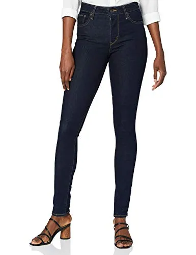 Levi's Damen Jeanshose 721 mit Stretch-Anteil, Skinny Fit, Blau (To The Nine), W25/L32