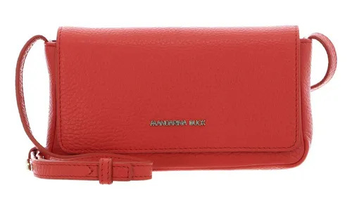 Mandarina Duck Damen Mellow Leather Crossover, Cayenne - Umhängetaschen aus italienischem "Carbon-Neutral"-Leder, nachhaltig und modern mit Klappverschluss und verstellbarem Ledergurt für individuellen Tragekomfort.