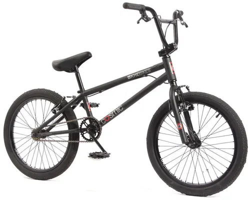 Zoll BMX Kinder Fahrrad Freestyle Rad KHE COSMIC schwarz Affix Rotor 11,1kg 20