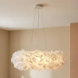 Slamp Clizia Pendelleuchte large (Ø 78cm) - Designer Pendelleuchte aus patentiertem Kunststoff, inspiriert von der Natur, sorgt für zauberhafte Lichtspiele und schafft eine einzigartige Atmosphäre in jedem Raum.