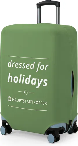Kofferüberzug Größe M, Kofferhülle Kofferschutz für mittelgroße Koffer 57-65 cm, elastische Kofferschutzhülle, Gepäckschutz, elastic Luggage Cover
