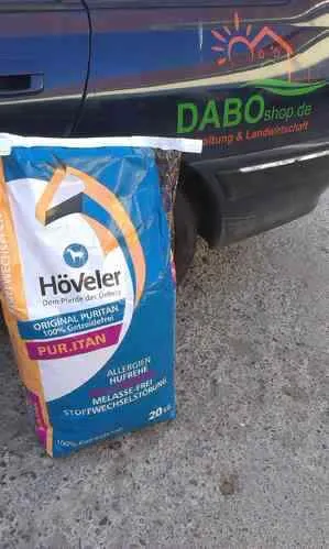 Höveler Original Puritan Pur.itan 20kg 1,45€/kg Pferdemüsli HufRehe Getreidefrei