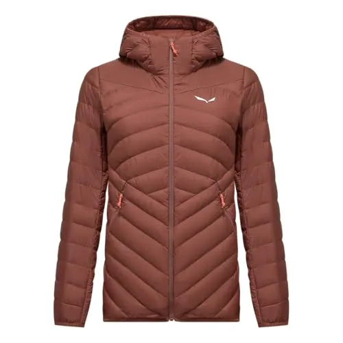 Salewa Brenta Responsive Down Jacket W - Etruscan Red, M - Damen Isolationsjacke für Skitouren und Freeskiing, wind- und wasserabweisend, ideal für alpine Abenteuer bei kalten Temperaturen.