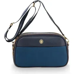 Pip Studio Frida Cross Body Bag Medium Blue - Umhängetasche, ideal für Alltag und Ausflüge, sicher und sortiert für Ihre Wertsachen, bequem über der Schulter tragbar.
