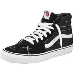 Vans SK8-HI D5I B8C Black - Hochwertige Sneaker für Damen - Sneaker aus robustem Wildleder und Canvas, mit verstärkter Zehenkappe und gepolstertem Knöchel für optimalen Halt und Komfort. Ideal für Skateboarding und lässige Streetstyles.