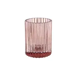 DUNI Kerzenhalter Comodo, 70 x Ø 55 mm 194591 , 1 Karton = 6 Stück, Farbe: earthy pink