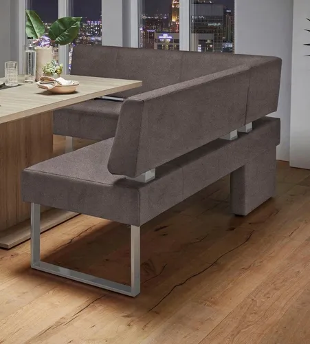 OTTO home Eckbank Rab, in 2 Breiten (180 oder 200 cm), Bezug in verschiedenen Qualitäten